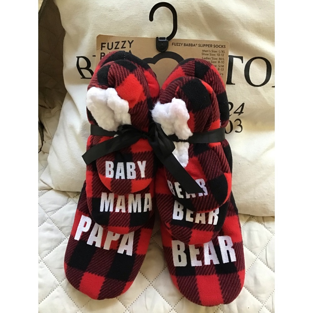 New Papa, Mama and Baby family 3 piece set by Fuzzy Babba